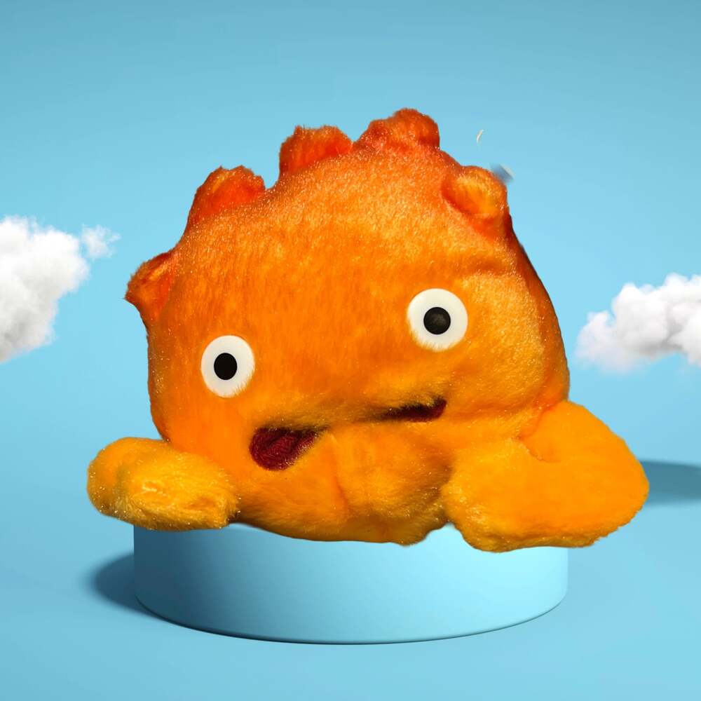 Studio Ghibli Howl's Moving Castle Calcifer Plush